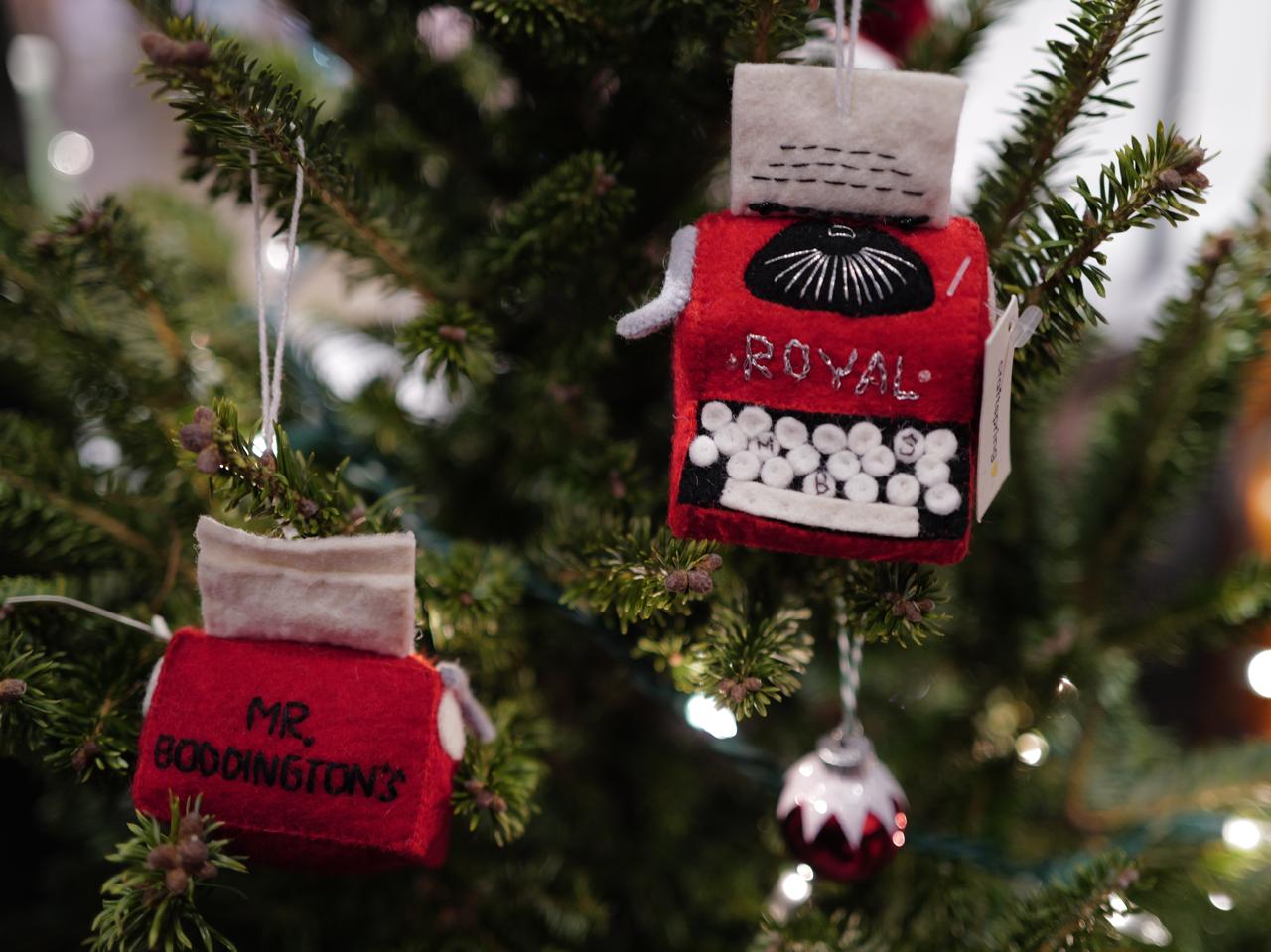 Handmade Royal Typewriter Ornament