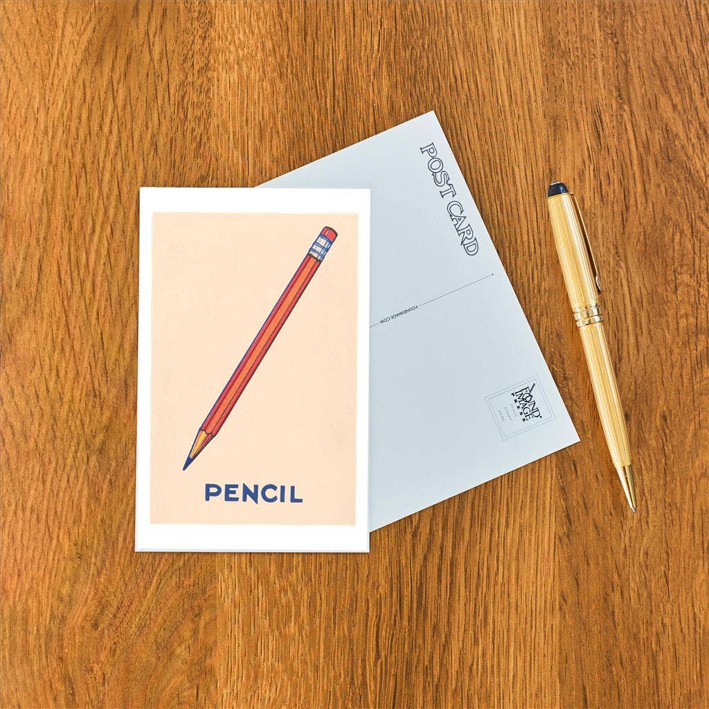 Postcard KF-881 Pencil