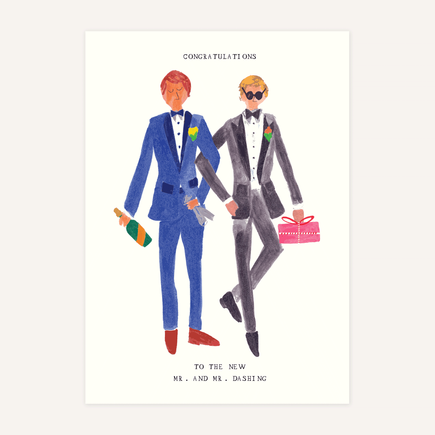 Mr. and Mr. Dashing