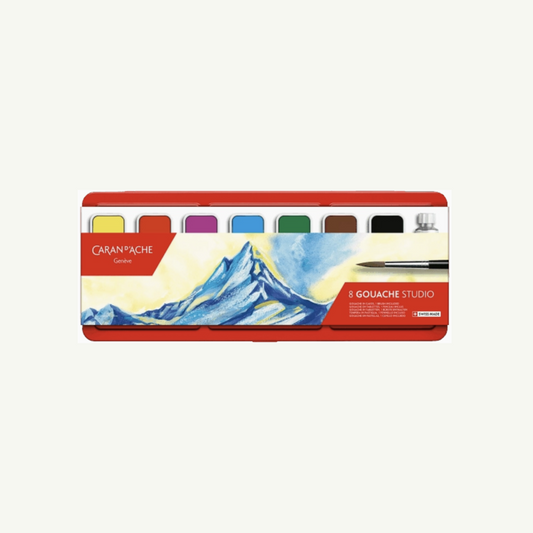 Box of 8 Color Paint Tablets