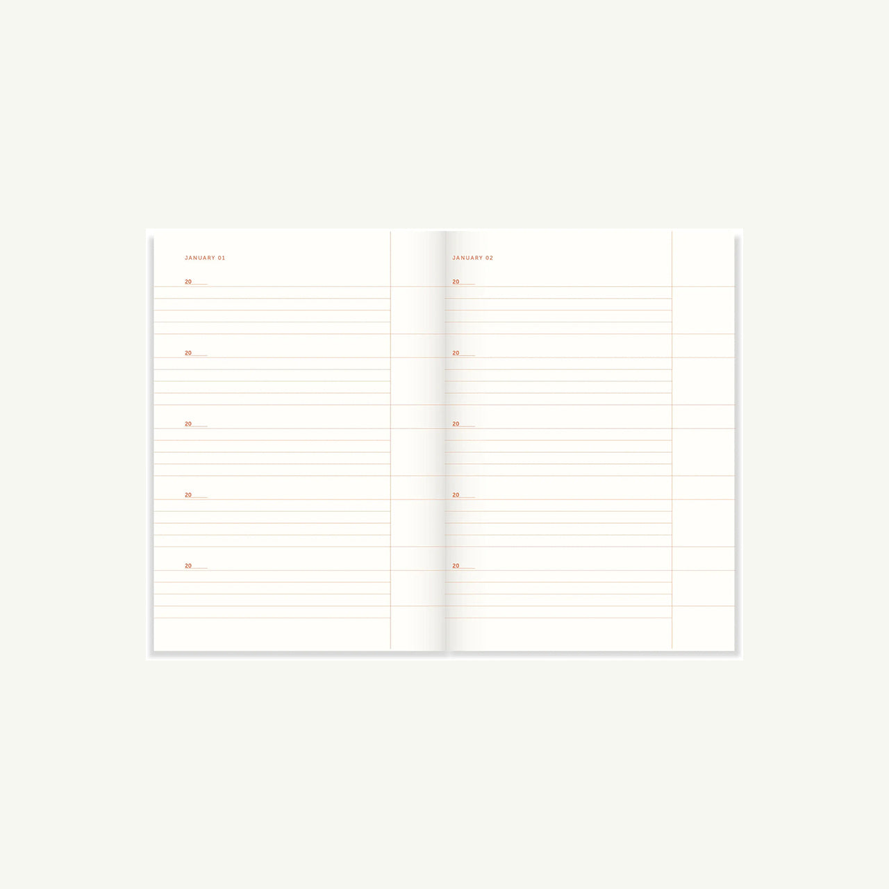 One Line A Day - Pink Checkered