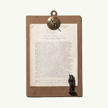 Brass Clipboard