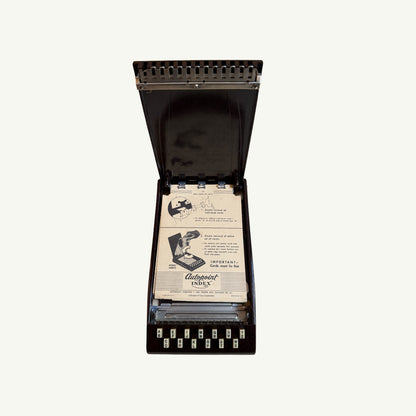 Vintage Autopoint Index Address Book
