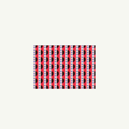 Birdie Notecards by Mr. Boddington’s Studio: red, pink & blue lines, great for illustrated cards.
