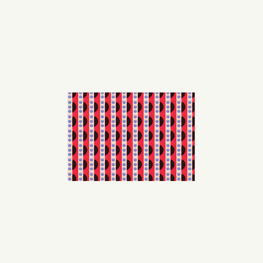 Birdie Notecards by Mr. Boddington’s Studio: red, pink & blue lines, great for illustrated cards.