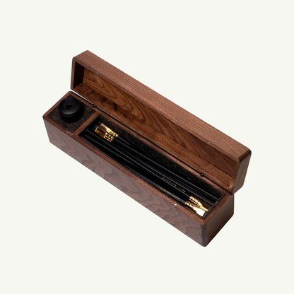 Blackwing Walnut Gift Set - Black Matte