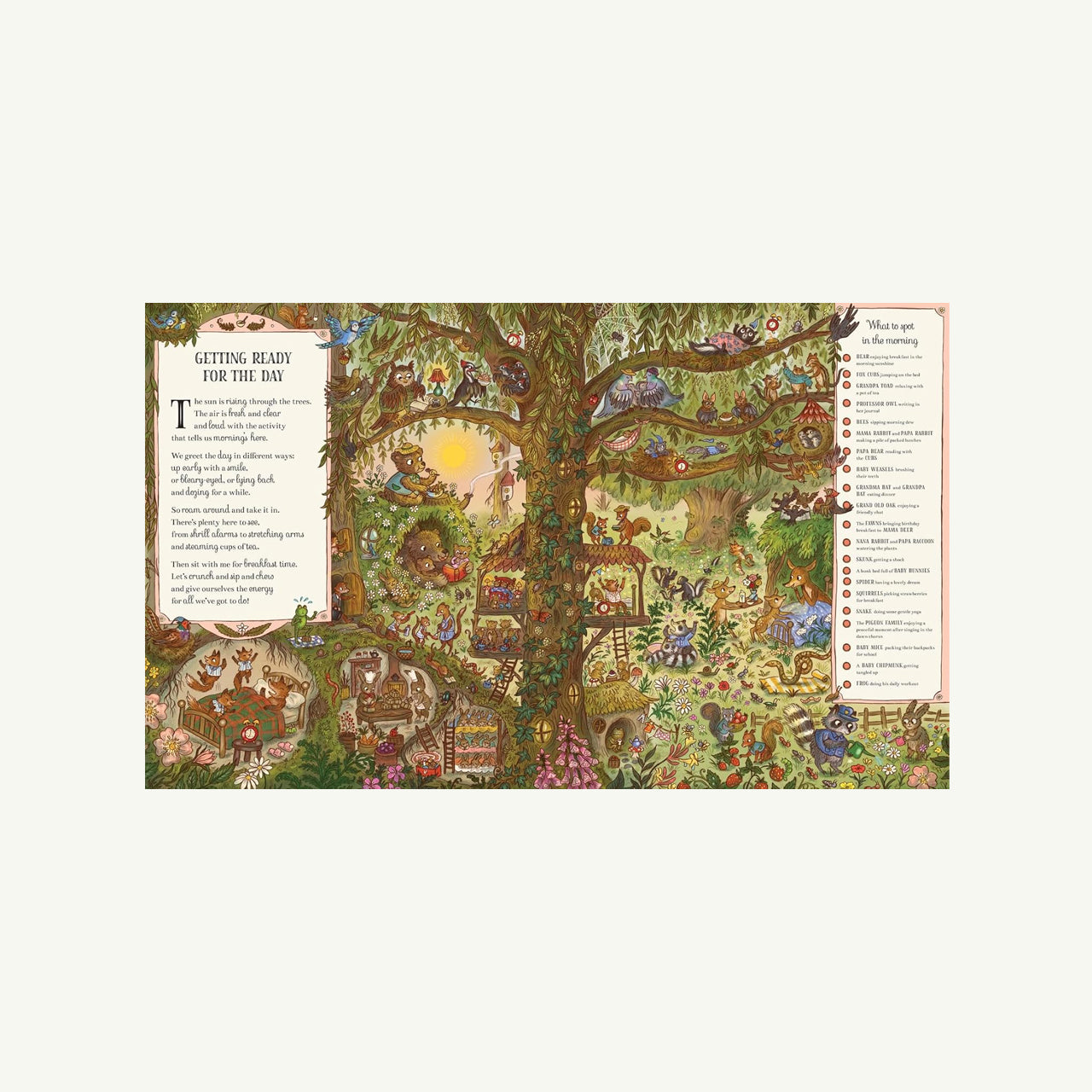 It's Busy Down in the Woods Today