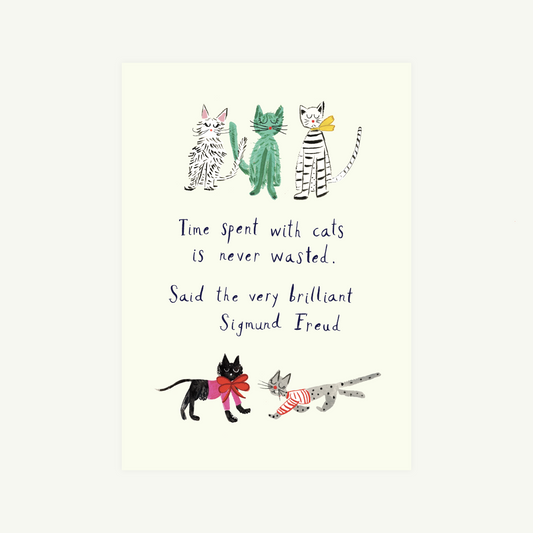 Freud's Persian Kitty