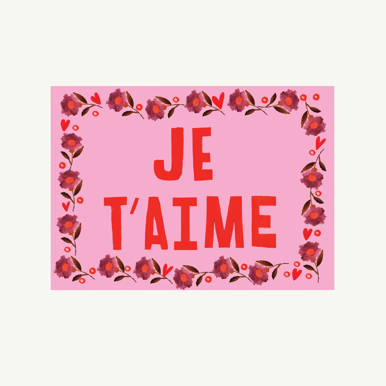 Je t'aime