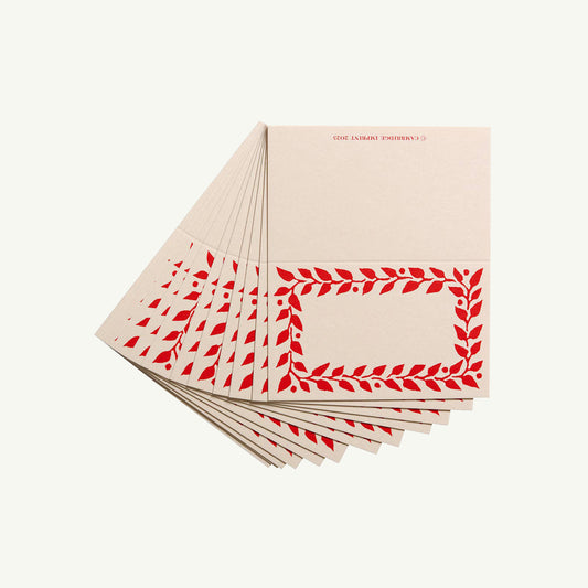 Place Cards, Tomato