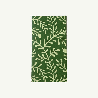 Very Slim List Book Sprig Pea Green