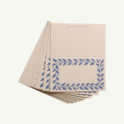 Cornflower Place Cards - Set of 12