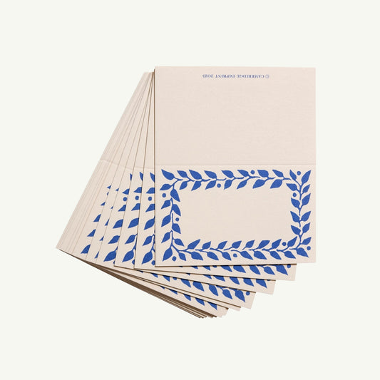 Place Cards, Scumble Blue