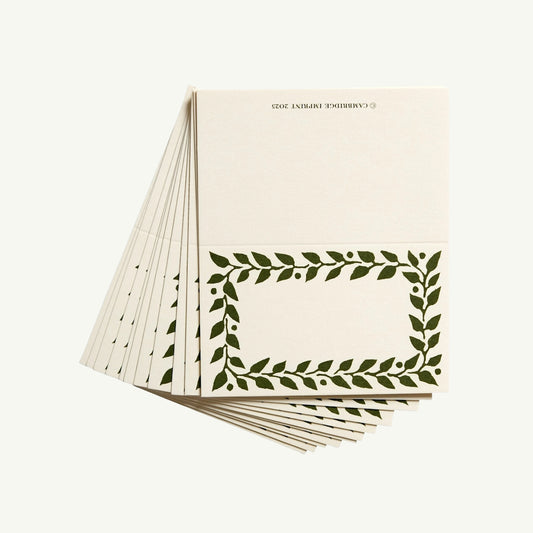 Place Cards, Dark Olive