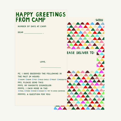 NEW Notes from Camp Stationery Kit