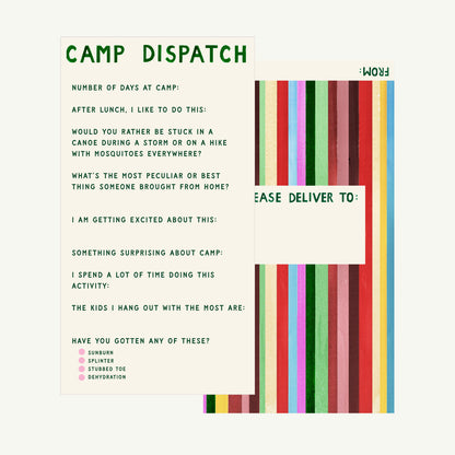 NEW Notes from Camp Stationery Kit