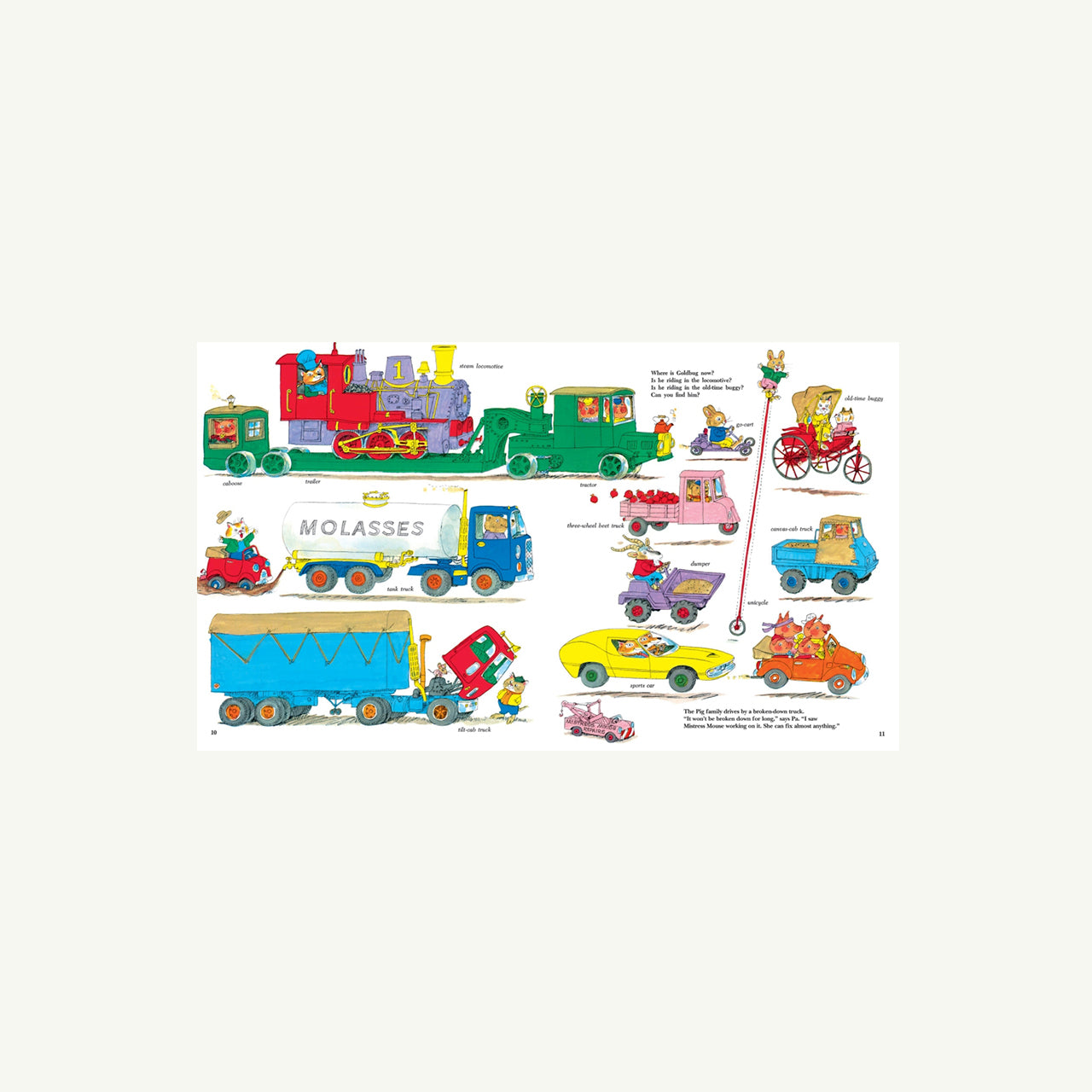 Cars and Trucks and Things that Go