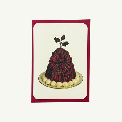 Christmas Plum Puddings Notecard Set