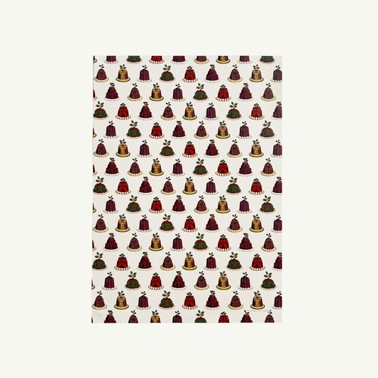 Christmas Puddings Gift Wrap