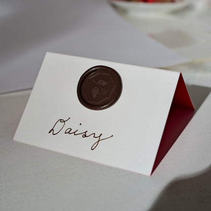 Wax Seal Question Place Cards