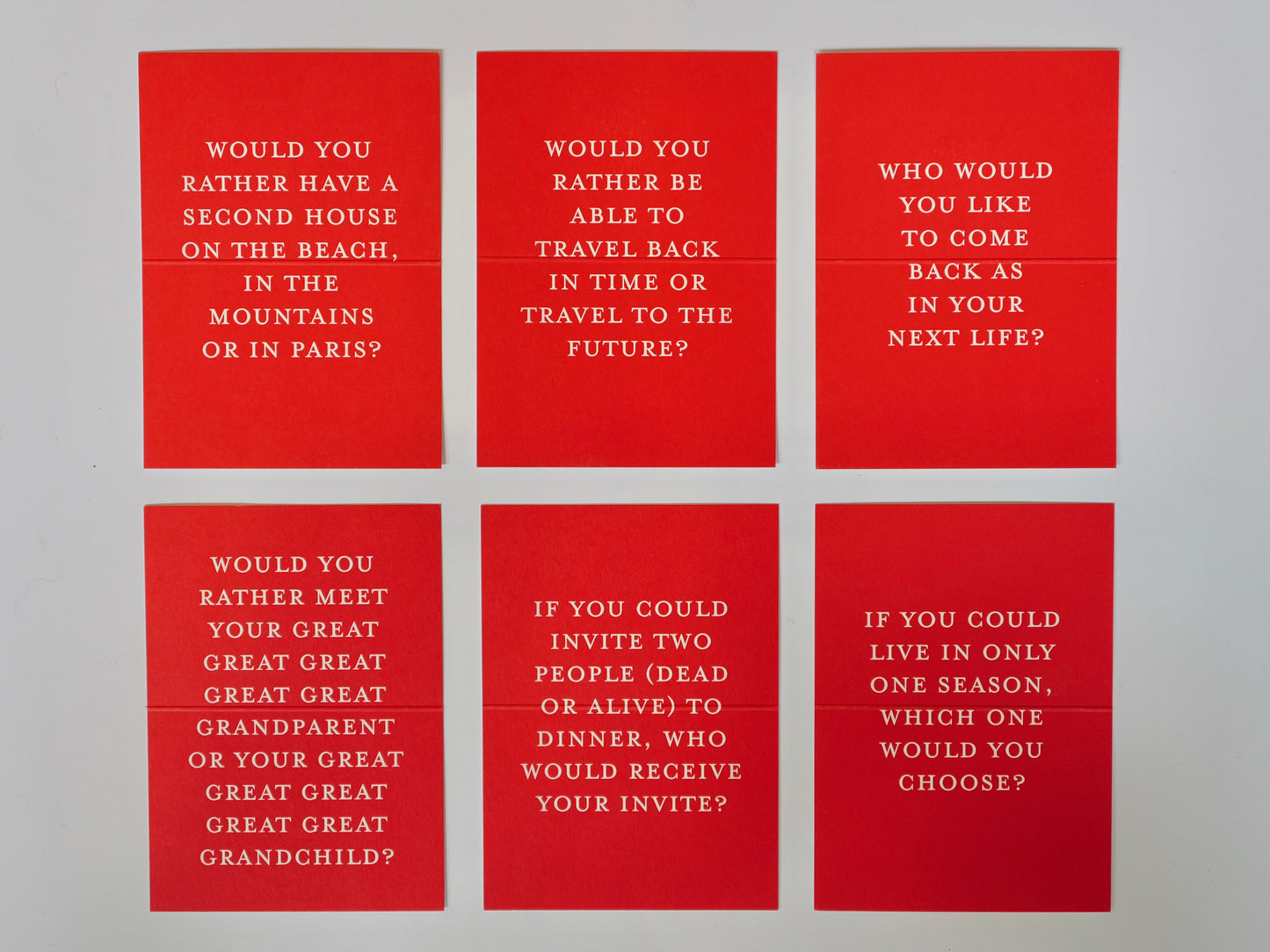 Wax Seal Question Place Cards