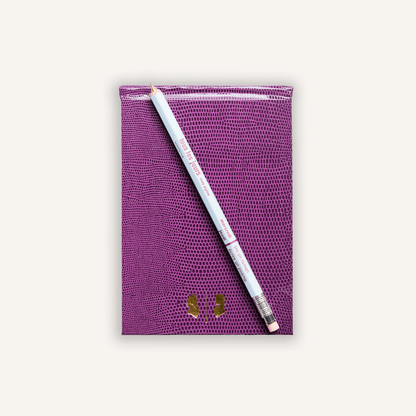 Mr. Boddington's Desk Notepad - Plum