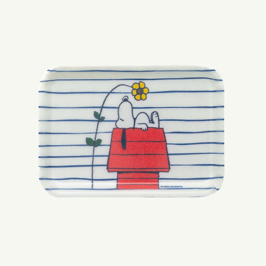 3P4 x Peanuts® - Doghouse Flower Vintage-Style Tray