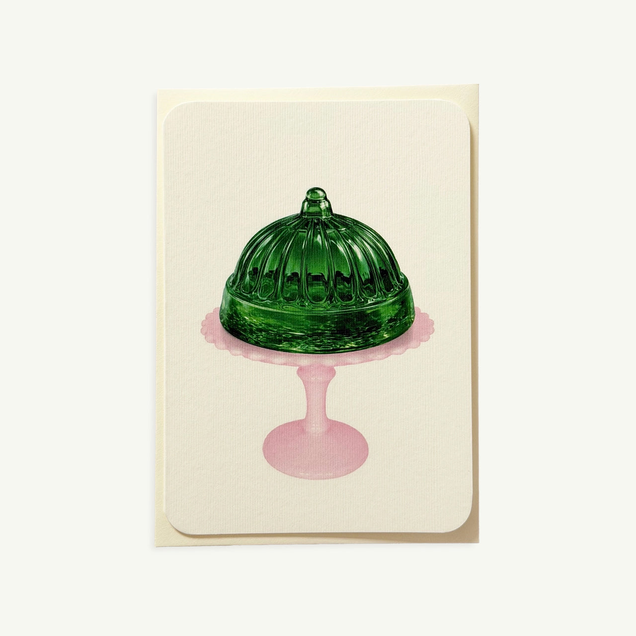 Emerald Jelly Greeting Card