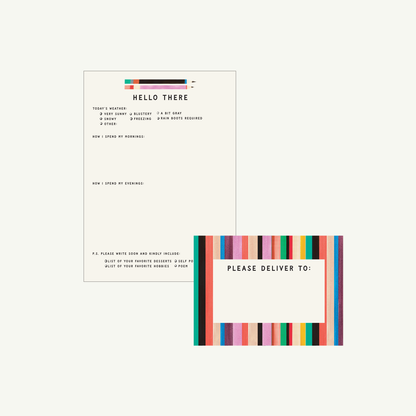 NEWLY IMAGINED Grandparent Pen Pal Kit