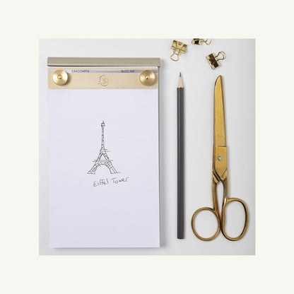 Fabrique en France Brass Desk Pad