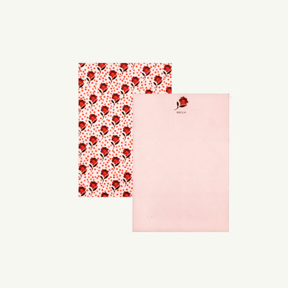 Floral Stationery Set