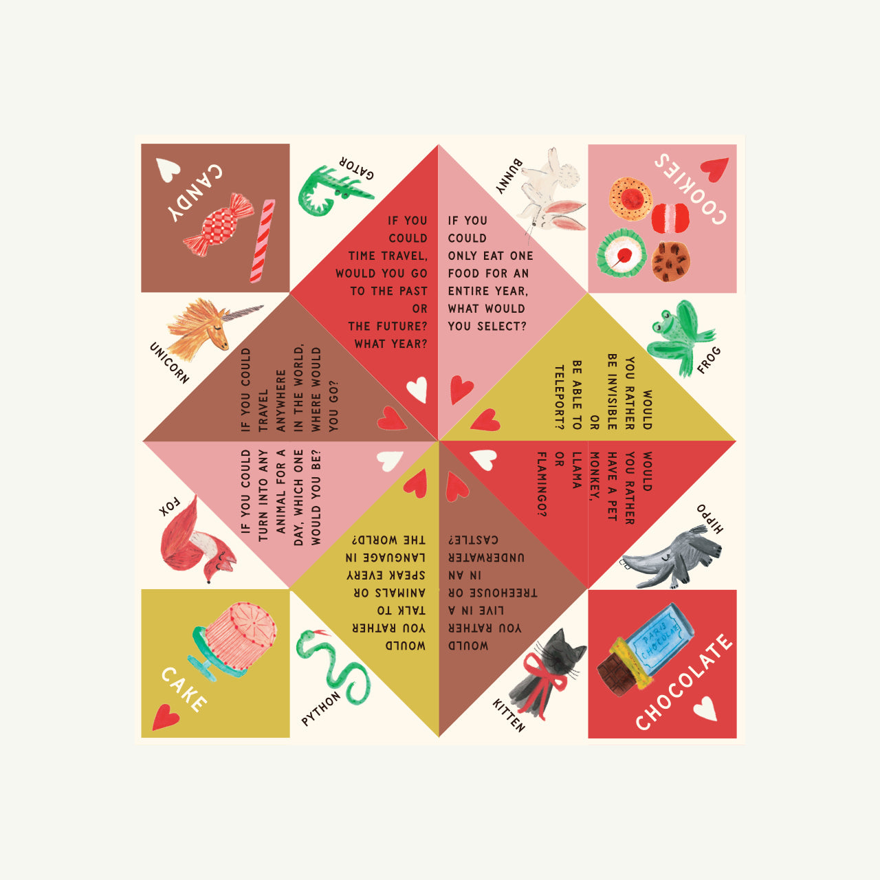 Class Set Valentine's Fortune Tellers
