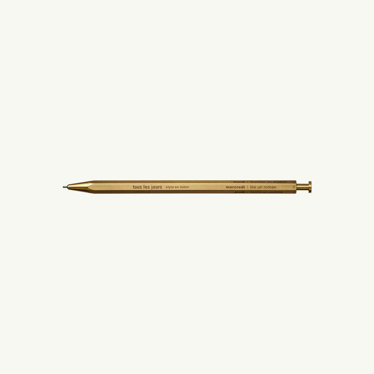 Gel Brass Ballpoint Pen