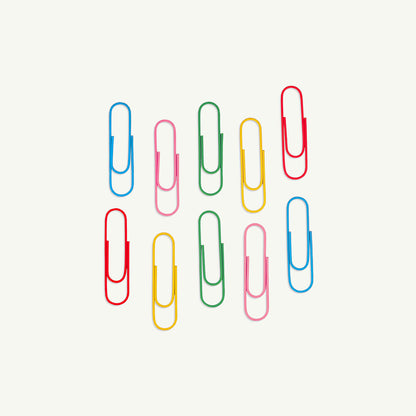 Giant Paper Clip Set, Assorted