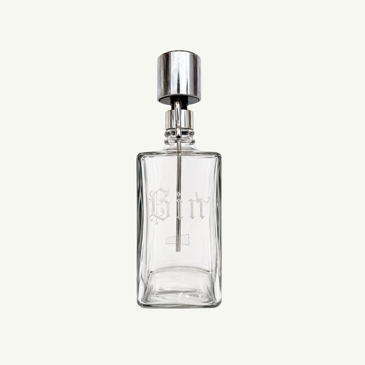 Vintage Glass Decanter - Gin