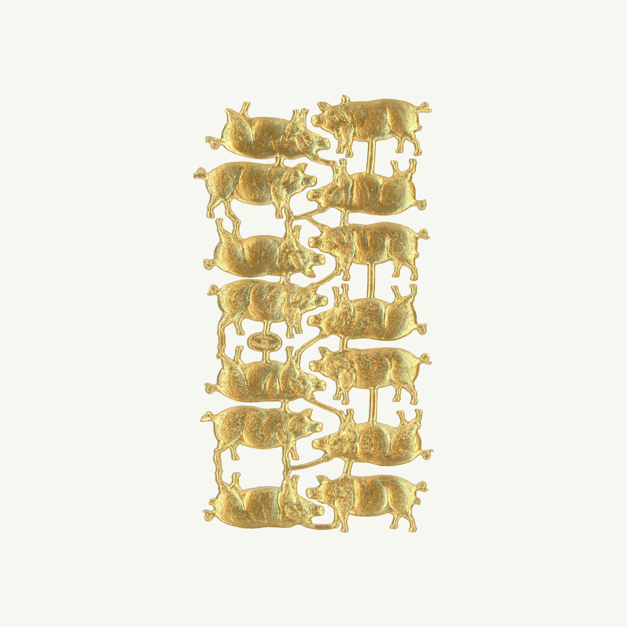 Dresden Gold Foil Shapes