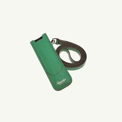 Grained Collection Single Pen Holder, Billiard Green