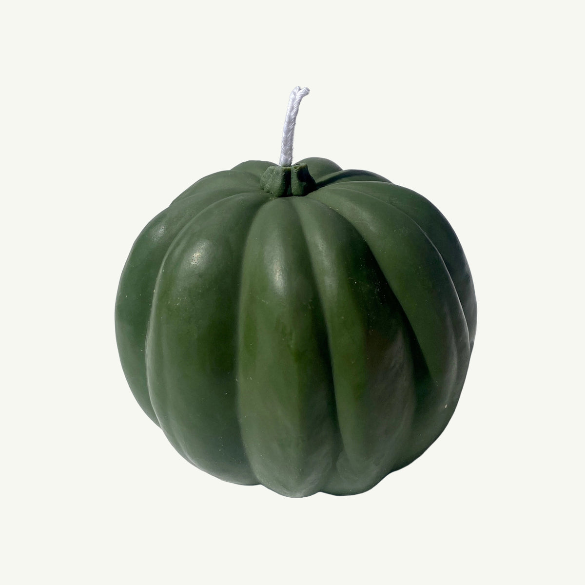 Pumpkin Candle - Green