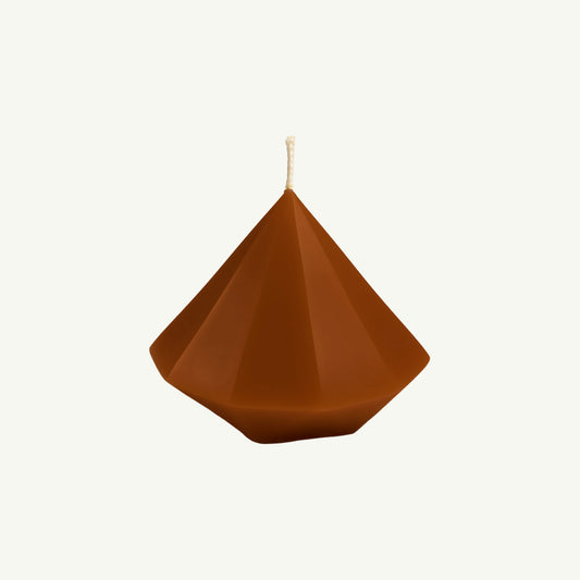 Gemstone Beeswax Candle