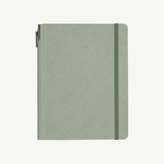 Notebook with Pen - Moss