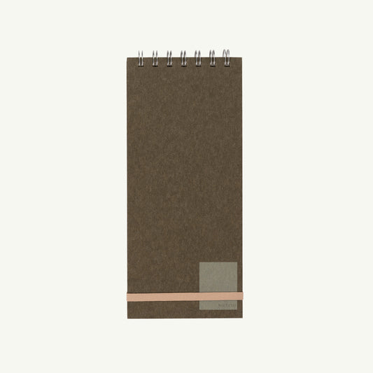 Slim Notebook - Olive