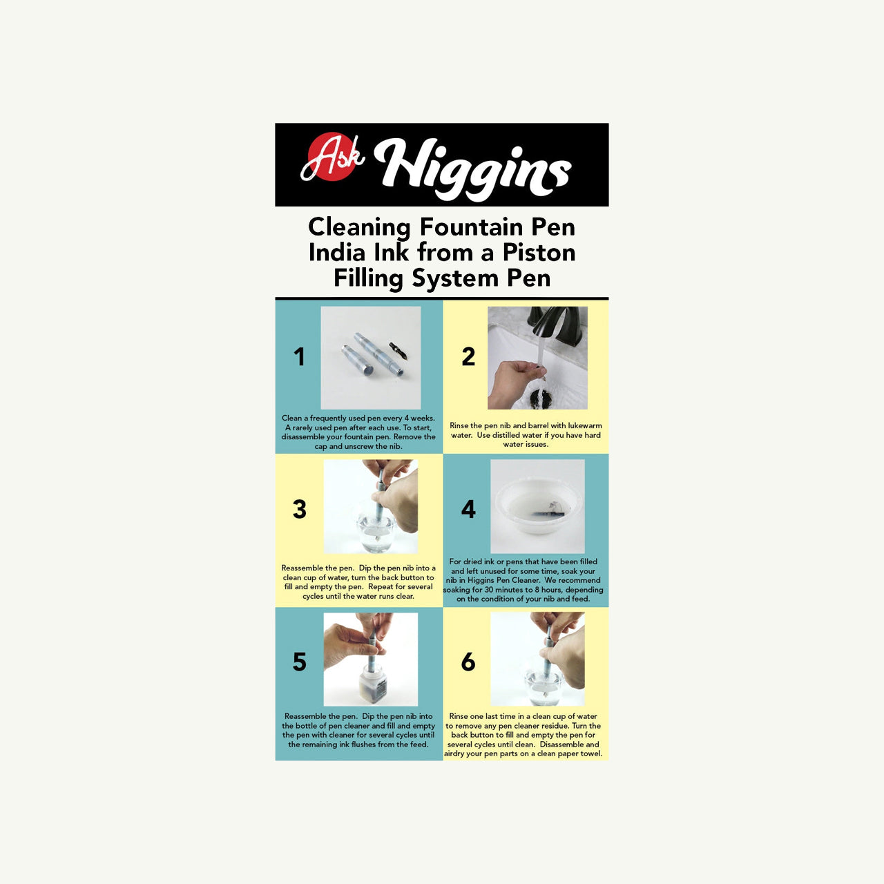 Higgins® Pen and Ink Cleaner