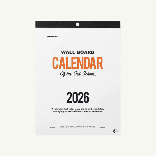 2026 Calendar O/S(penco) / A4