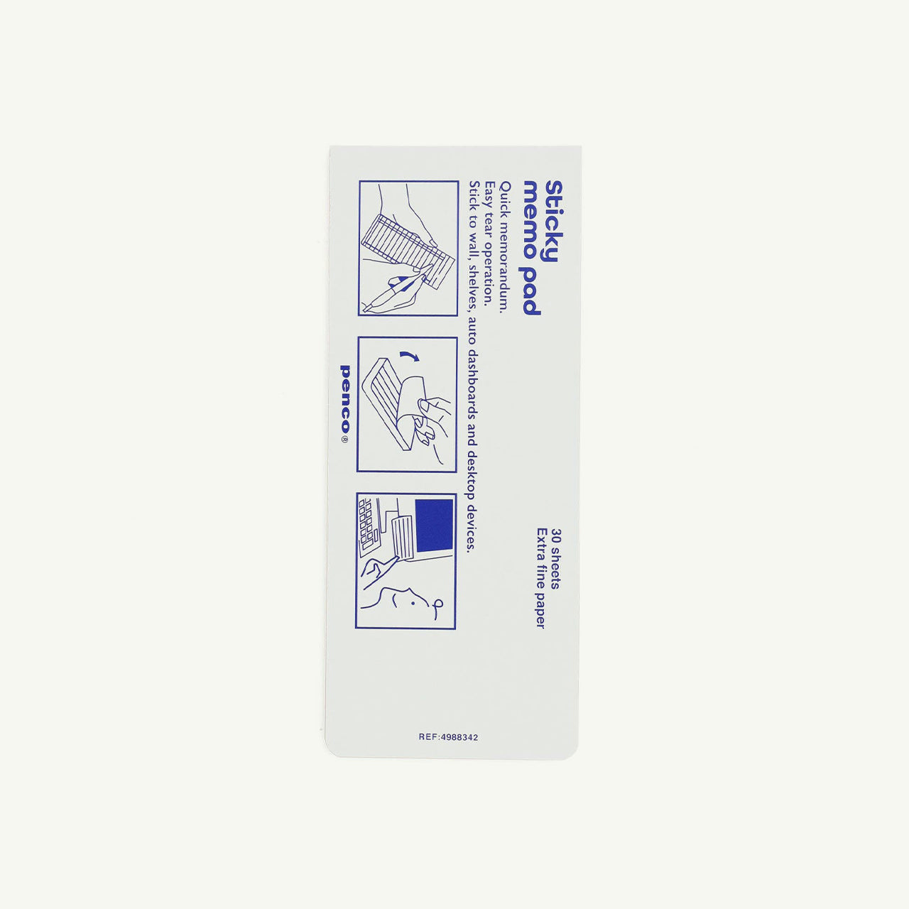Sticky Memo Pad/ Monthly