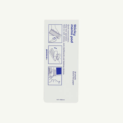 Sticky Memo Pad/ Monthly