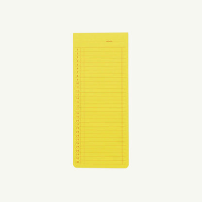 Sticky Memo Pad/ Monthly