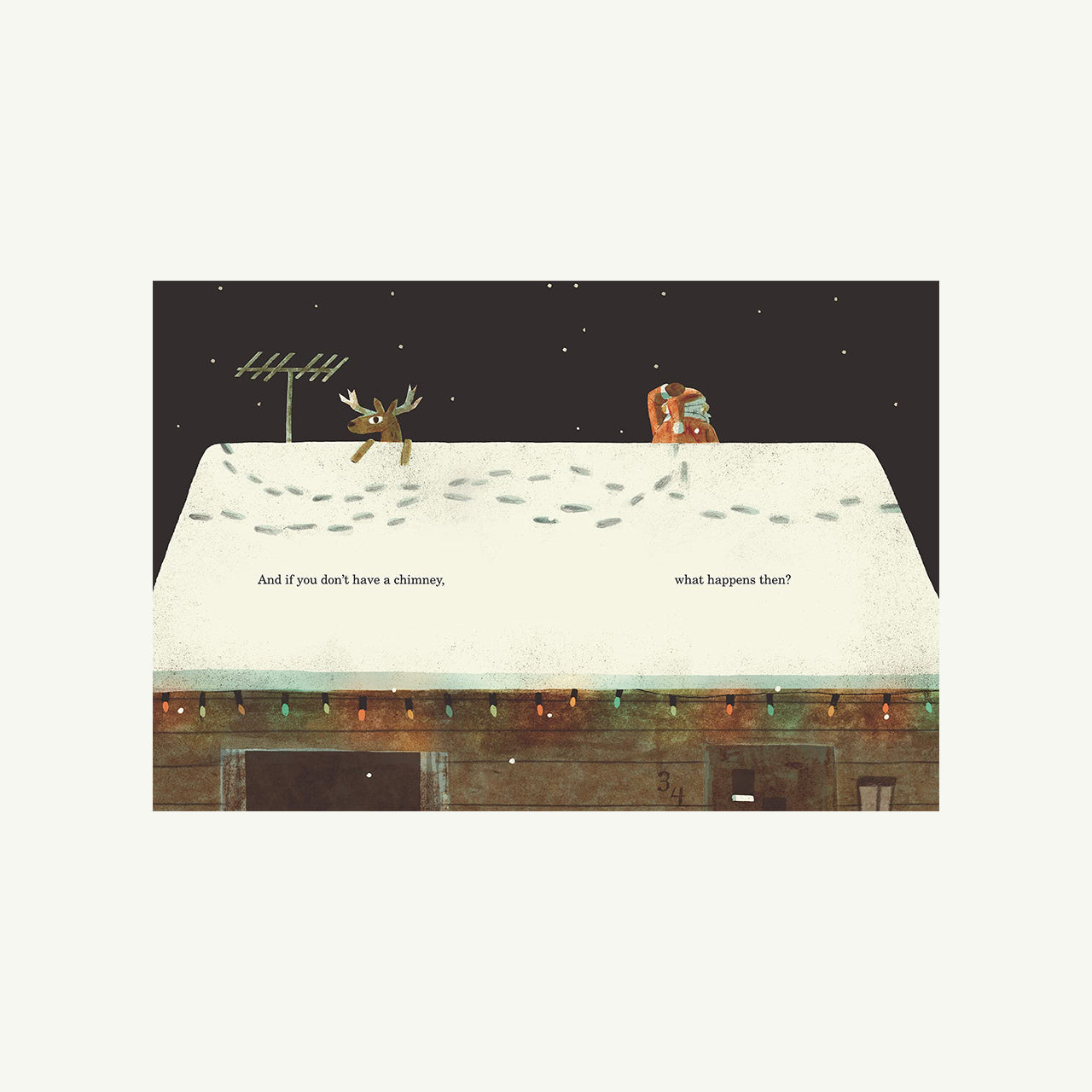 How Does Santa Go Down the Chimney?