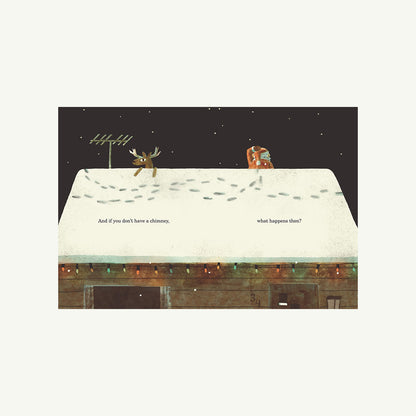 How Does Santa Go Down the Chimney?