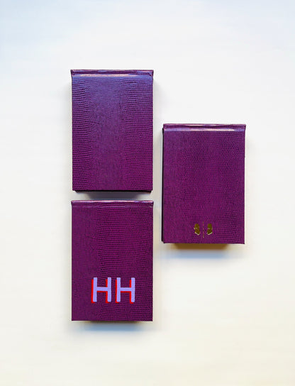 Mr. Boddington's Desk Notepad - Plum