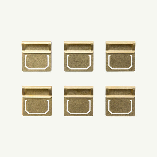 Brass Index Clip